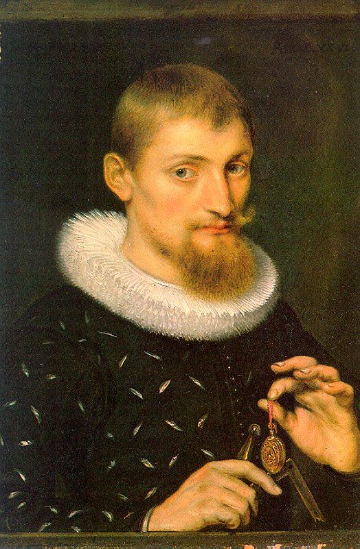 Peter Paul Rubens Portrait of a Man  jjj Sweden oil painting art